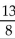 Provide an appropriate response. On an exam on probability concepts, Sue had an answer of for one problem. Explain how she knew that this result was incorrect.