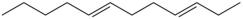 <strong>Choose the polyunsaturated triglyceride from the compounds below.</strong> A) B) C) D) E)