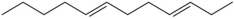 <strong>Choose the saturated triglyceride from the compounds below.</strong> A) B) C) D) E)