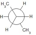<strong>Find the correct Newman projection formula showing a staggered conformer of n-hexane.</strong> A)   B)   C)   D)   E)   <div style=padding-top: 35px> 