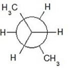 <strong>Which of the following Newman projections shows a staggered conformer of 2-methyl-butane?</strong> A)   B)   C)   D)   E)   <div style=padding-top: 35px> 