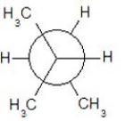 <strong>Which of the following Newman projections shows a staggered conformer of 2-methyl-butane?</strong> A)   B)   C)   D)   E)   <div style=padding-top: 35px> 