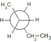<strong>Which of the following Newman projections shows a staggered conformer of 2-methyl-butane?</strong> A)   B)   C)   D)   E)   <div style=padding-top: 35px> 