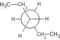 <strong>Which of the following Newman projections shows a staggered conformer of 2-methyl-butane?</strong> A)   B)   C)   D)   E)   <div style=padding-top: 35px> 