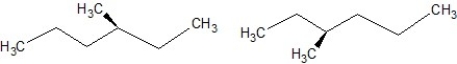<strong>Which of the following structures are enantiomers?</strong> A)   B)   C)   D)   E)   <div style=padding-top: 35px> 