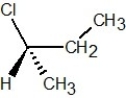 <strong>Which of the following structures is S-2-chlorobutane?</strong> A)   B)   C)   D)   E)   <div style=padding-top: 35px> 
