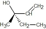 <strong>Which of the following structures is R-but-3-en-2-ol?</strong> A)   B)   C)   D)   E)   <div style=padding-top: 35px> 