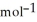 Use the following thermodynamic values to calculate Δ<sub>r</sub> <sub> </sub> . Δ<sub>r</sub> <sub> </sub> = -95 kJ , Δ<sub>r</sub> <sub> </sub> = -157 J , T = 298 K