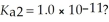 What is the selenide ion concentration [Se<sup>2-</sup>] for a 0. 100 mol L<sup>-1</sup> H<sub>2</sub>Se solution that has the stepwise dissociation constants of   and  