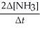 <strong>Given the following balanced equation, determine the rate of reaction with respect to [NH<sub>3</sub>]. N<sub>2</sub>(g) + 3H<sub>2</sub>(g) → 2NH<sub>3</sub>(g)</strong> A) Rate = +   B) Rate = -   C) Rate = +     D) Rate = -     E) It is not possible to determine the answer without more information. <div style=padding-top: 35px> 