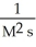 <strong>What is the unit of k in the following rate law? Rate = k[X][Y]<sup>2</sup></strong> A)   B)   C) M<sup>2</sup> s D)   E)   <div style=padding-top: 35px> 