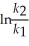 <strong>Which of the following represents the integrated rate law for a first-order reaction?</strong> A)   = -kt B)   -   = kt C) [A]<sub>t</sub> - [A]<sub>0</sub> = -kt D) k = Ae<sup>(-</sup><sup>E</sup><sub>a</sub>/RT) E)   =     + lnA <div style=padding-top: 35px> 