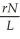 <strong>Using the logistic growth model,population growth would be represented by dN/dt =</strong> A) . B)rN. C)rN (K + N). D)rN . E)rN .