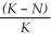 Often the growth cycle of one population has an effect on the cycle of another.As moose populations increase,for example,wolf populations also increase.Thus,if we are considering the logistic equation for the wolf population,dN/dt = rN ,which factor accounts for the effect of the moose population?