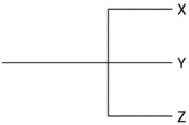 <strong>Currently,two extant elephant species (X and Y)are placed in the genus Loxodonta,and a third species (Z)is placed in the genus Elephas.Assuming this classification reflects evolutionary relatedness,which of the following is the most accurate phylogenetic tree?</strong> A) B) C) D)