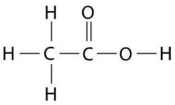 Figure 2.8 -How many grams of the compound in Figure 2.8 would be required to make 1 L of a 0.5 M solution? (carbon = 12,oxygen = 16,hydrogen = 1)