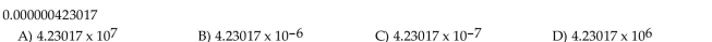 Write the number in scientific notation.