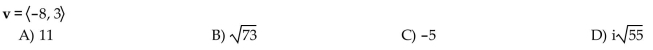 Use the dot product to find