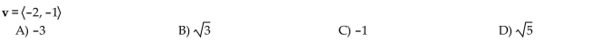 Use the dot product to find