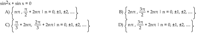 Find all solutions to the equation.