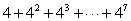 Find the sum of   . If it does not exist, enter DNE.<div style=padding-top: 35px> 