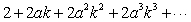 <strong>Which of the following are geometric series? Select all correct answers.</strong> A)   B)   C)   <div style=padding-top: 35px> 