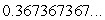 Use the fact that and your knowledge of geometric series to find a fraction equal to
