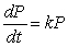 <strong>A population of rodents grows at a rate proportional to the size of the population. Which of the following is the the differential equation for the size of the population, P, as a function of time, t?</strong> A)   , with k positive B)   , with k negative C)   , with k positive D)   , with k negative <div style=padding-top: 35px> 