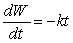 <strong>Water runs down a certain type of drainpipe at a rate proportional to the amount of water on the roof after a rainfall. Write a differential equation for the amount of water, W, on the roof at time t minutes after the rain stops.</strong> A)   B)   C)     D)   <div style=padding-top: 35px> 