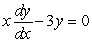 Is   a solution to the differential equation   ?<div style=padding-top: 35px> 