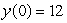 Given that   and that   , estimate   to 2 decimal places by first estimating y(1). Assume that the rate of growth given by   is approximately constant over each unit time interval.<div style=padding-top: 35px> 