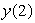 Given that   and that   , estimate   to 1 decimal place by first estimating y(1). Assume that the rate of growth given by   is approximately constant over each unit time interval.<div style=padding-top: 35px> 