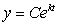 If   is a solution to the differential equation   and y = 20 when t = 0, then k = _____ and C = _____.<div style=padding-top: 35px> 