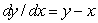 Consider the slope field for   . What is the slope at the point (0,0)?<div style=padding-top: 35px> 