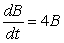 <strong>Money in a bank account grows continuously at an annual rate of 4%. Suppose $10,000 is put into an account at time t = 0. If B is the balance in the account after t years, what is the differential equation for B and its solution?</strong> A)   ;   B)   ;   C)   ;   D)   ;   <div style=padding-top: 35px> 