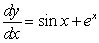 What is the general solution of   ?<div style=padding-top: 35px> 