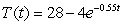 <strong>According to Newton, the rate at which the temperature of water in a swimming pool changes is directly proportional to the difference between the temperature L outside and the temperature T of the water in the pool. Suppose the temperature outside stays at a constant 28   C for two hours, and that during that time the temperature of the water increases from 20   C to 24   C. Which of the following shows the differential equation for this situation and its solution?</strong> A)   ;   B)   ;   C)   ;   D)   ;   <div style=padding-top: 35px> 