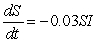 Consider three strains of the flu modeled by the following sets of differential equations. Which is the least infectious? I. II. III.