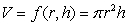 <strong>The volume of a cylinder is given by , where r is the radius of the base and h is the height, both in centimeters. At a radius of 5 centimeters and a height of 8 centimeters, how much does the volume increase for each 1 cm increase in the height?</strong> A)40 cm<sup>3</sup> B)80 cm<sup>3</sup> C)50 cm<sup>3</sup> D)25 cm<sup>3</sup>