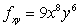 <strong>Find the following partial derivative: f<sub>xy</sub> if .</strong> A) B) C) D) E)