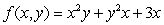 If   , find f<sub>x</sub> <sub> </sub>   .