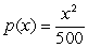 <strong>Which of the following could possibly be density functions? Select all that apply.</strong> A) for B) for C) for
