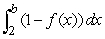 <strong>The density function f(x) shown below describes the probability that a computer circuit board will cost a manufacturer more than a certain number of dollars to produce. In this case, the cost of the circuit board, x, is measured in thousands of dollars. Which of the following definite integrals give the probability that the circuit board will cost between $2 thousand and some amount $b thousand? Assume that b is between 2 and 10. </strong> A) B) C) D)