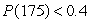 <strong>Suppose is the cumulative distribution function for sizes of graduating classes among a group of high schools and . Which of the following are possible statements about ?</strong> A) B) C)