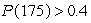 <strong>Suppose is the cumulative distribution function for sizes of graduating classes among a group of high schools and . Which of the following are possible statements about ?</strong> A) B) C)