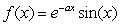 The following figure represents the function f, with , and A. Determine the first two positive x-intercepts of f. Separate them by a comma. B. What must the value of a be so that ? C. If , calculate .
