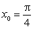 The following figure represents the function f, with , and A. Determine the first two positive x-intercepts of f. Separate them by a comma. B. What must the value of a be so that ? C. If , calculate .