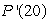 The population of a town is approximated by the function , where t is the number of years since 1980. Find . Round to the nearest whole number.