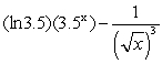 <strong>Compute the derivative of .</strong> A) B) C) D)