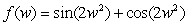 Find the derivative of   .